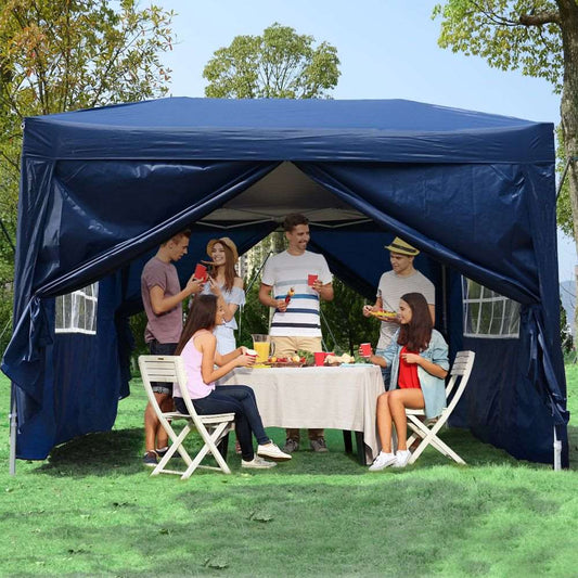 3  x 3m Pop up Gazebo, Marquee- Water Resistant Wedding, Camping, Party Tent