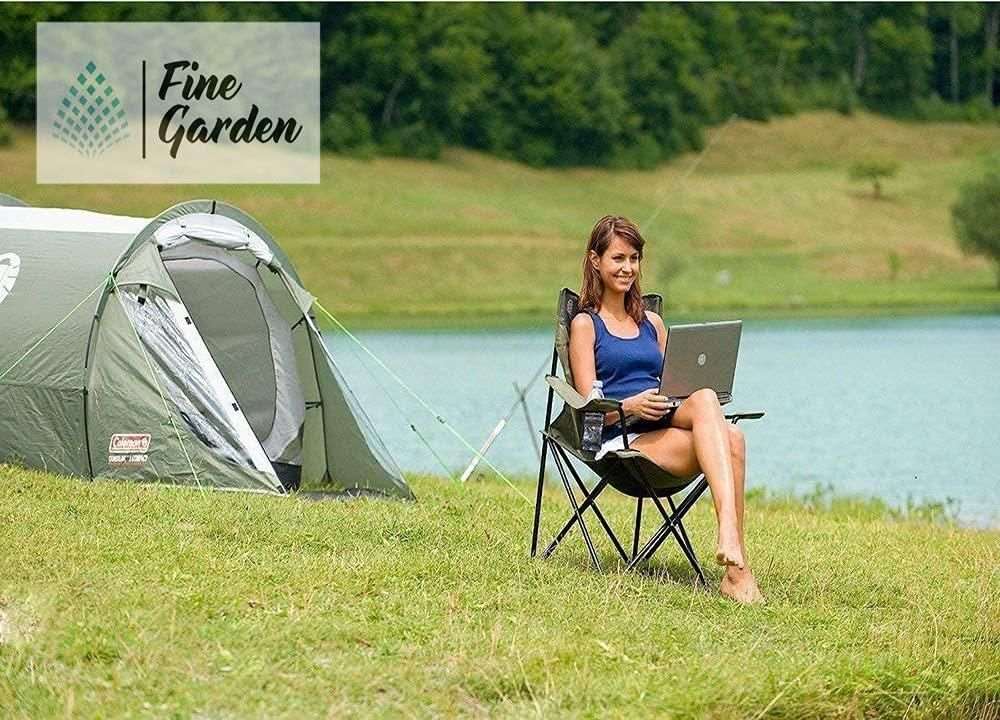 Fine Garden Green Folding Camping Chair