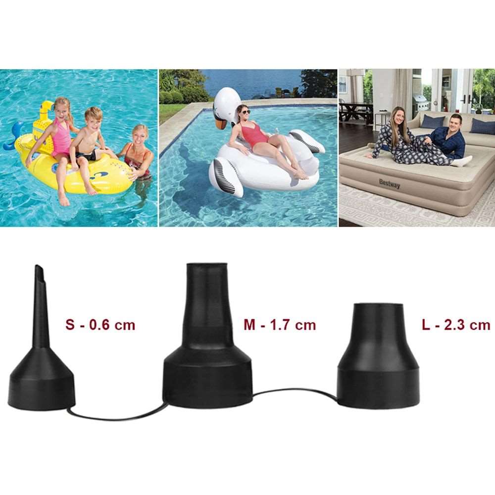 Electric Air Pump for Air Bed, Inflatables, Paddling Pool