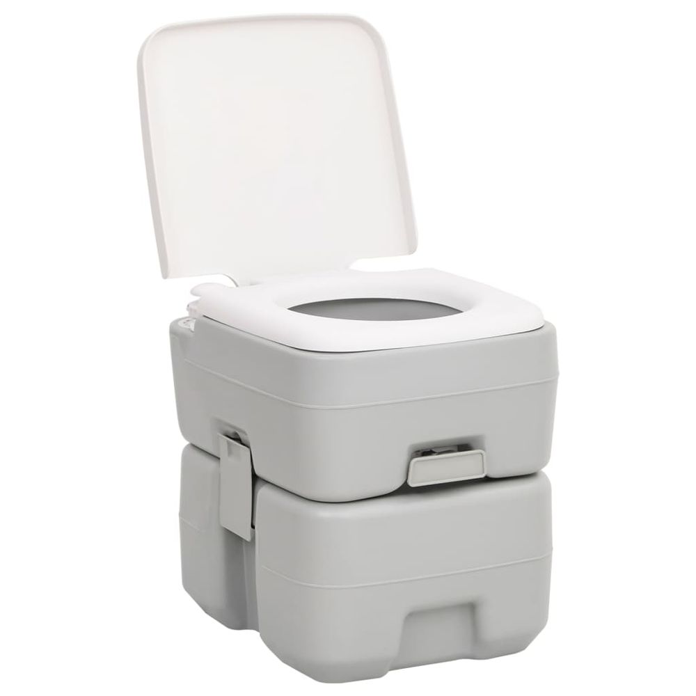 Portable Camping Toilet and Handwash Stand Set