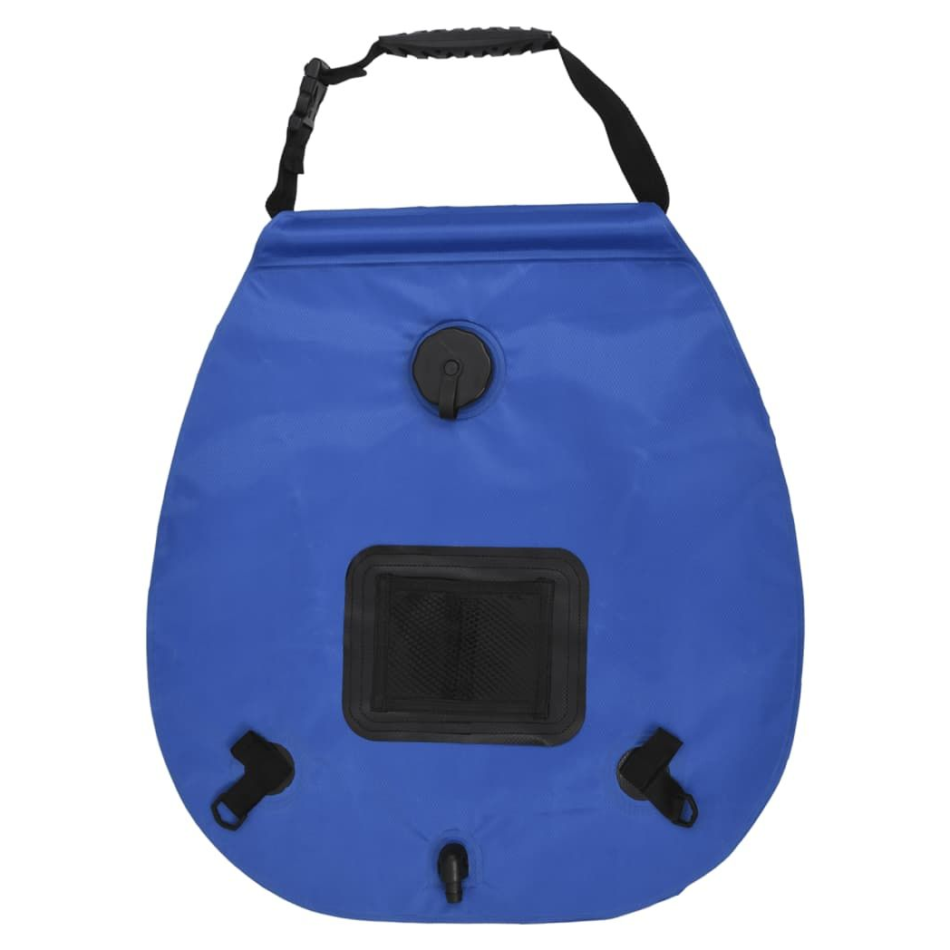 Camping Shower Bag Blue 20 L PVC