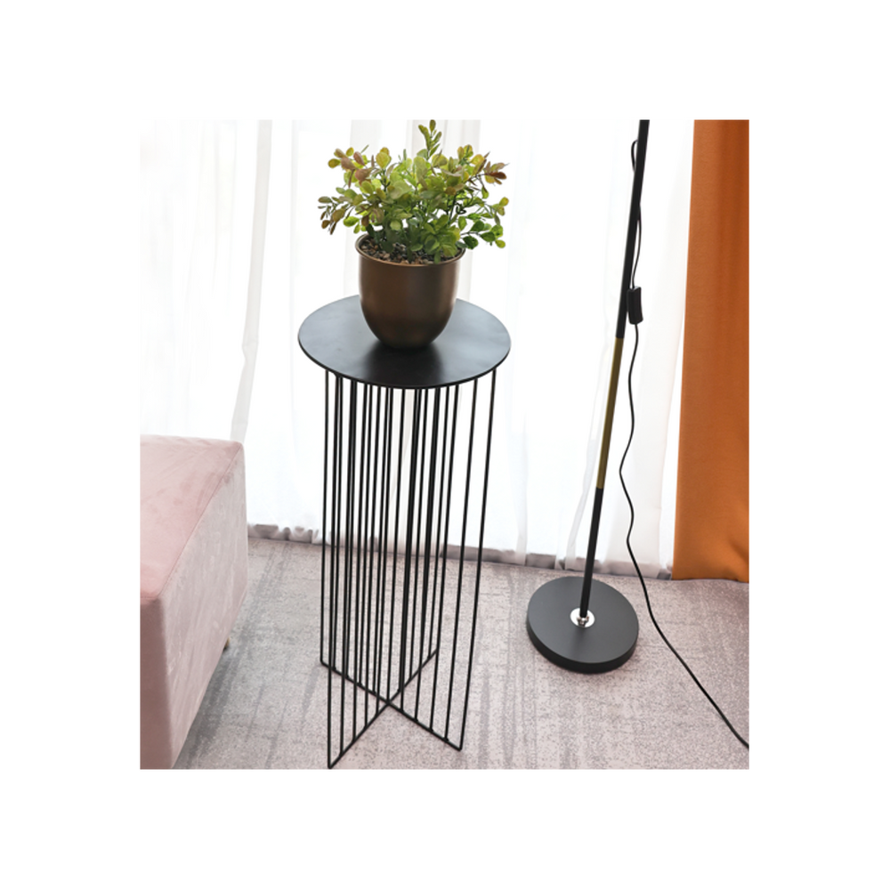 Metal Flower Stand Side Table - SLENDER