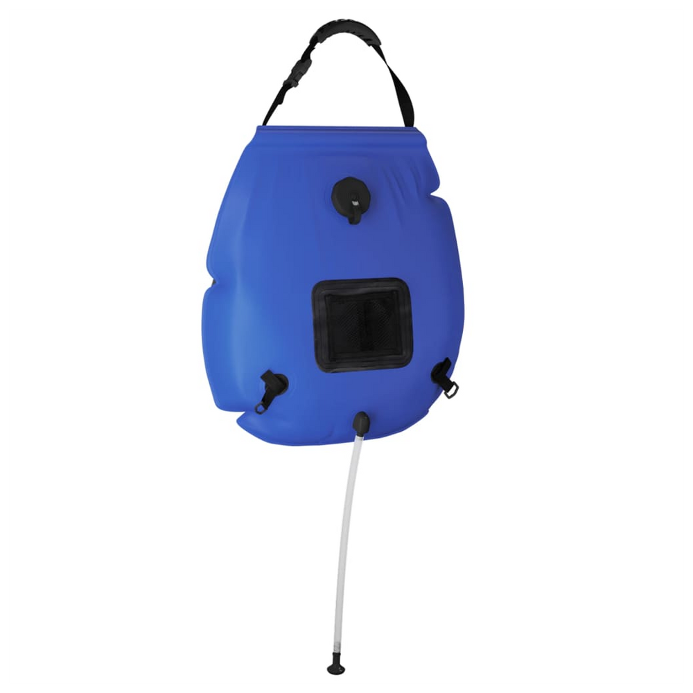 Camping Shower Bag Blue 20 L PVC